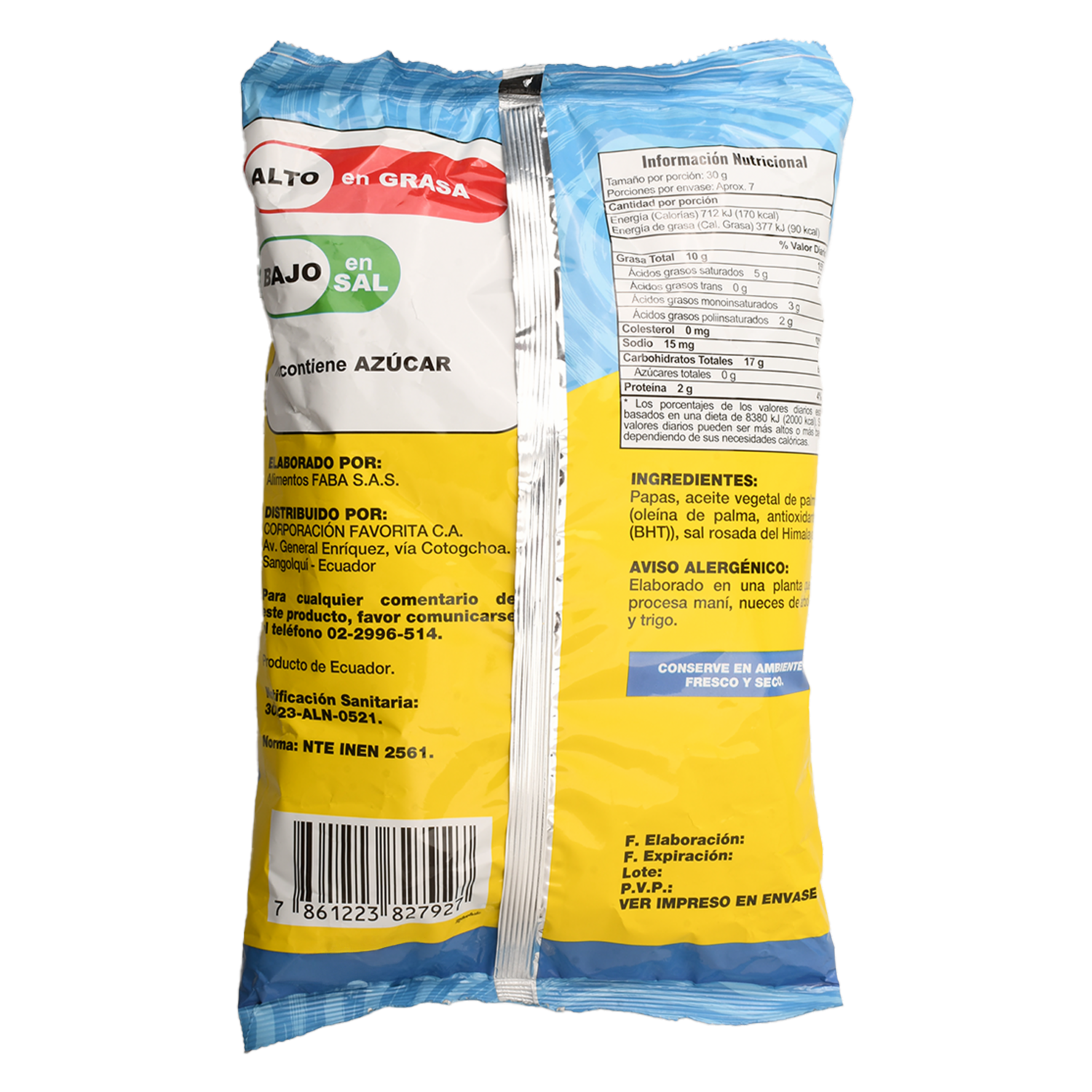 Papas Fritas Onduladas EL ARTESANAL 200 G