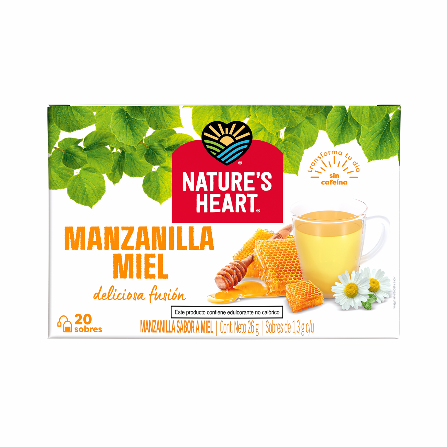 Infusión Manzanilla Con Miel NATURE’S HEART 20 X 1.30  G