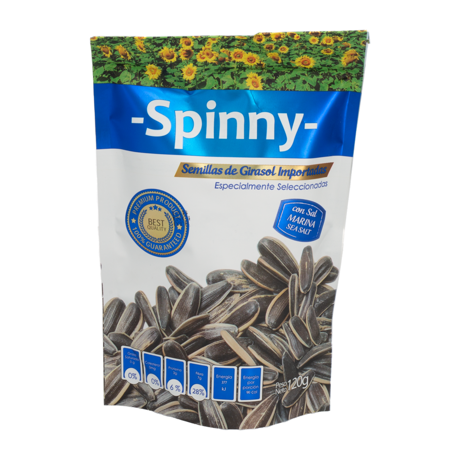 Semillas De Girasol Sabor Spinny SPINNY 120 G