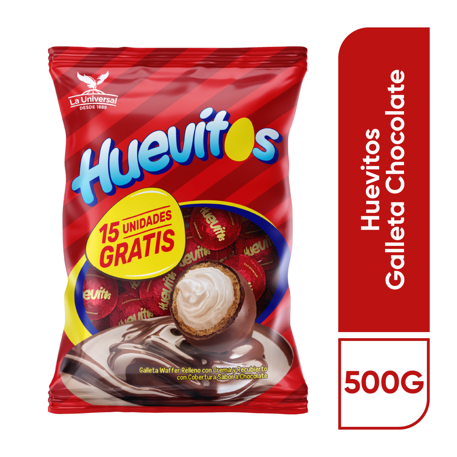 Huevitos De Chocolate Funda HUEVITOS 500 G