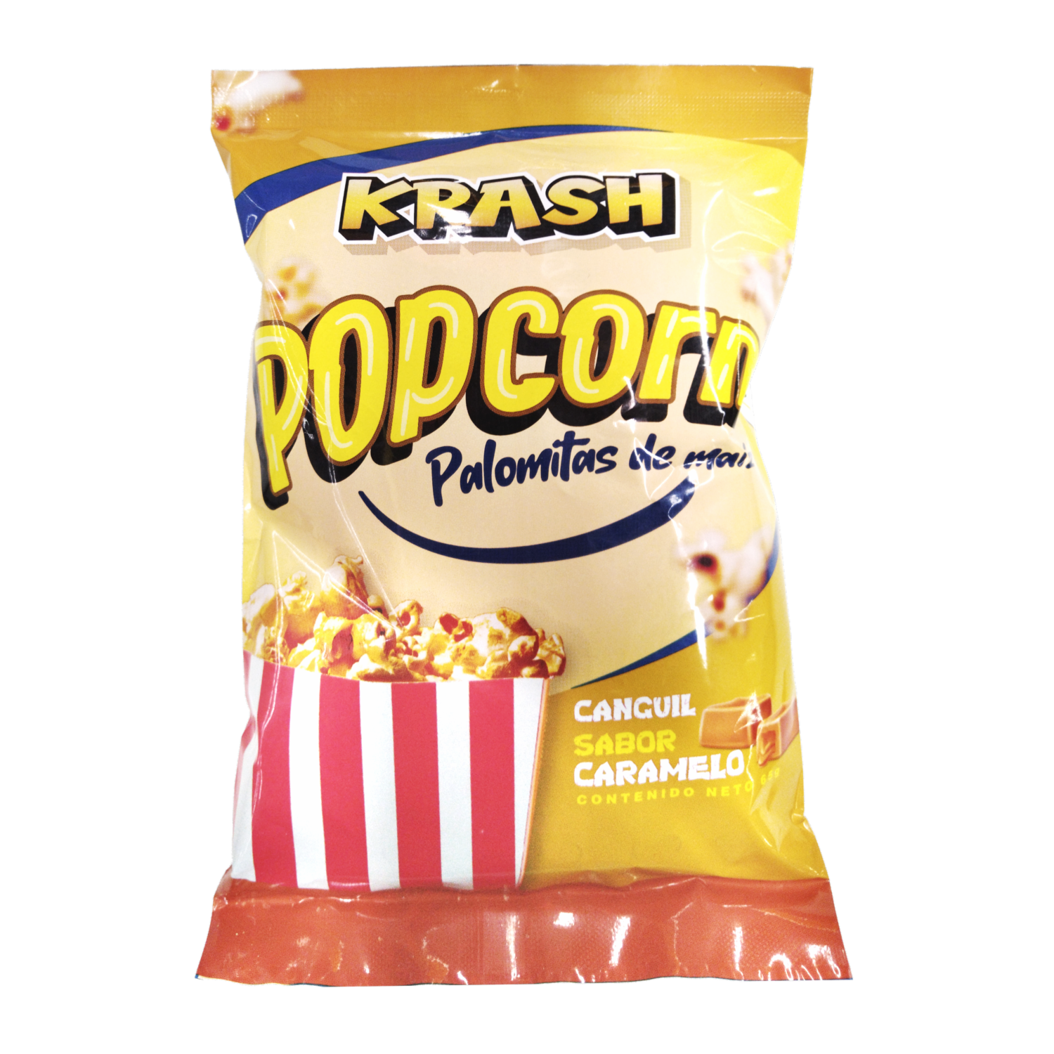 Popcorn Sabor A Sabor Caramelo KRASH 65 G