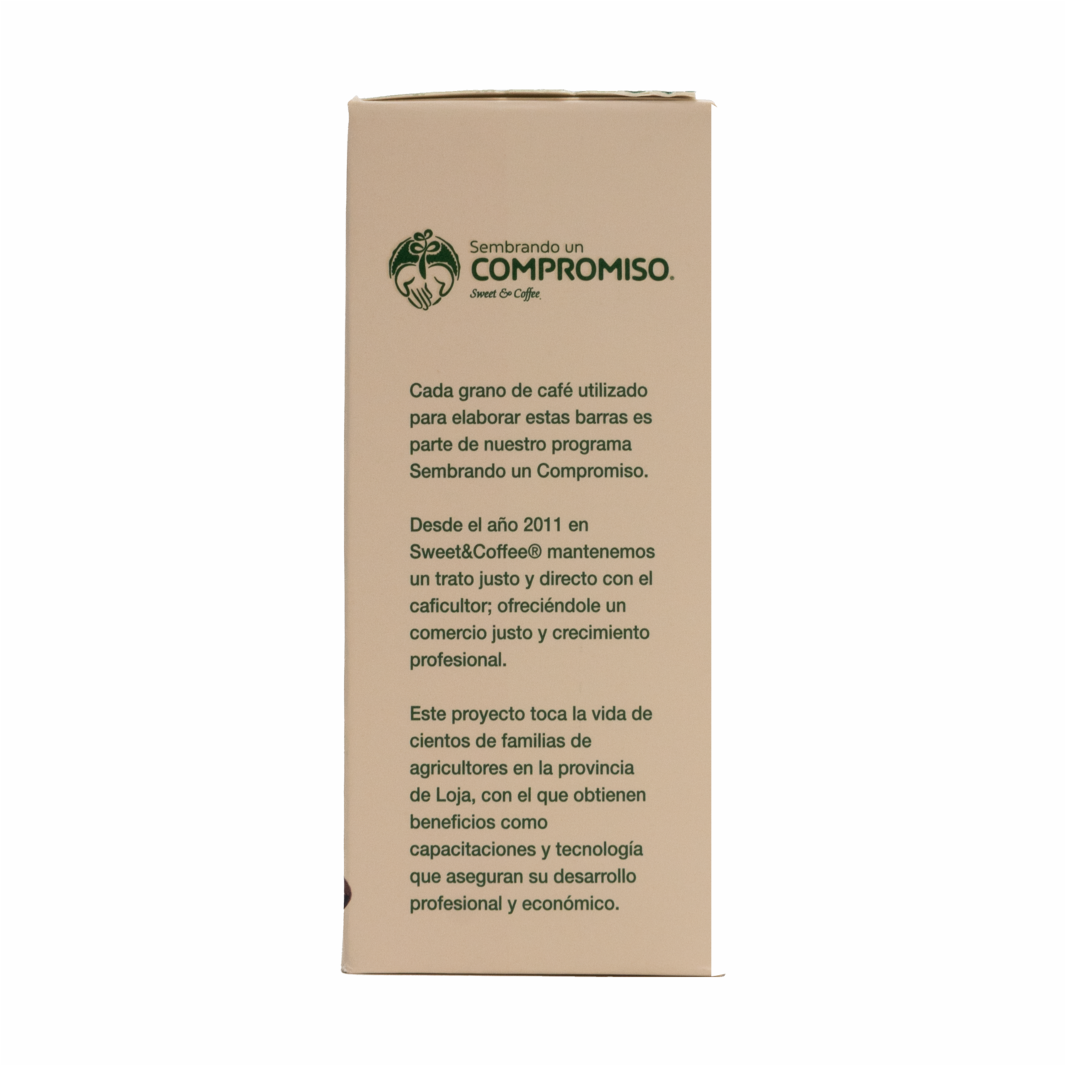 Barra Energética Café Banano Y Chocolate Sweet&Coffee KANDÚ 210 G