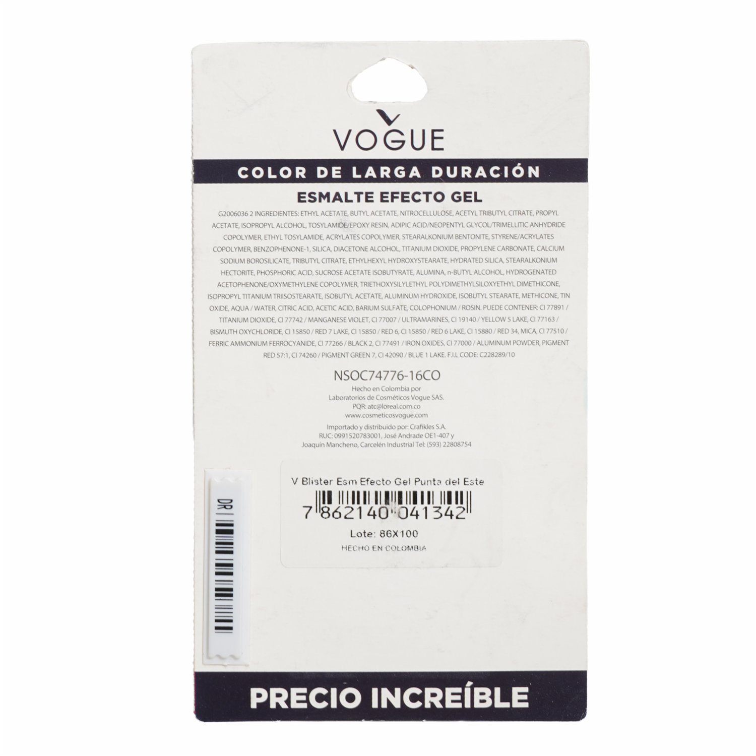 Esmalte De Uñas Efecto Gel Cancun VOGUE