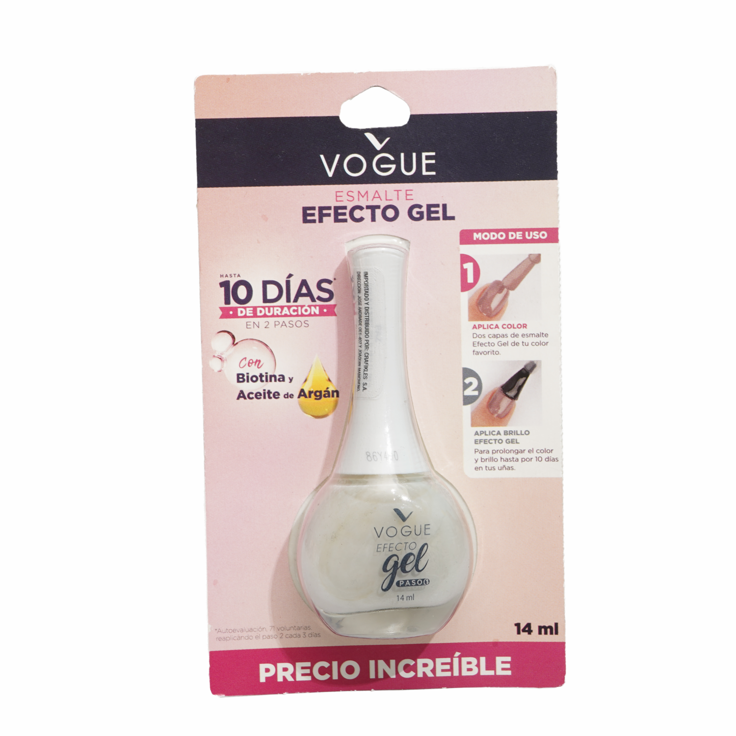 Esmalte De Uñas Efecto Gel Secreto VOGUE
