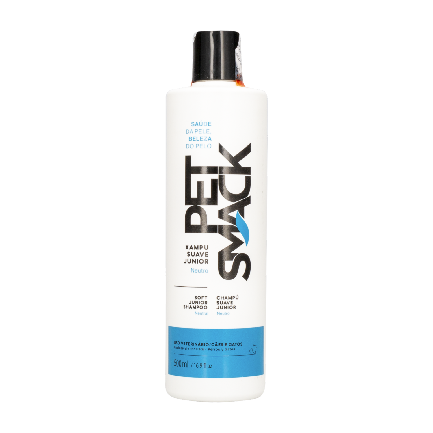 Shampoo Para Mascota Suave Junior PET SMACK 500 Ml