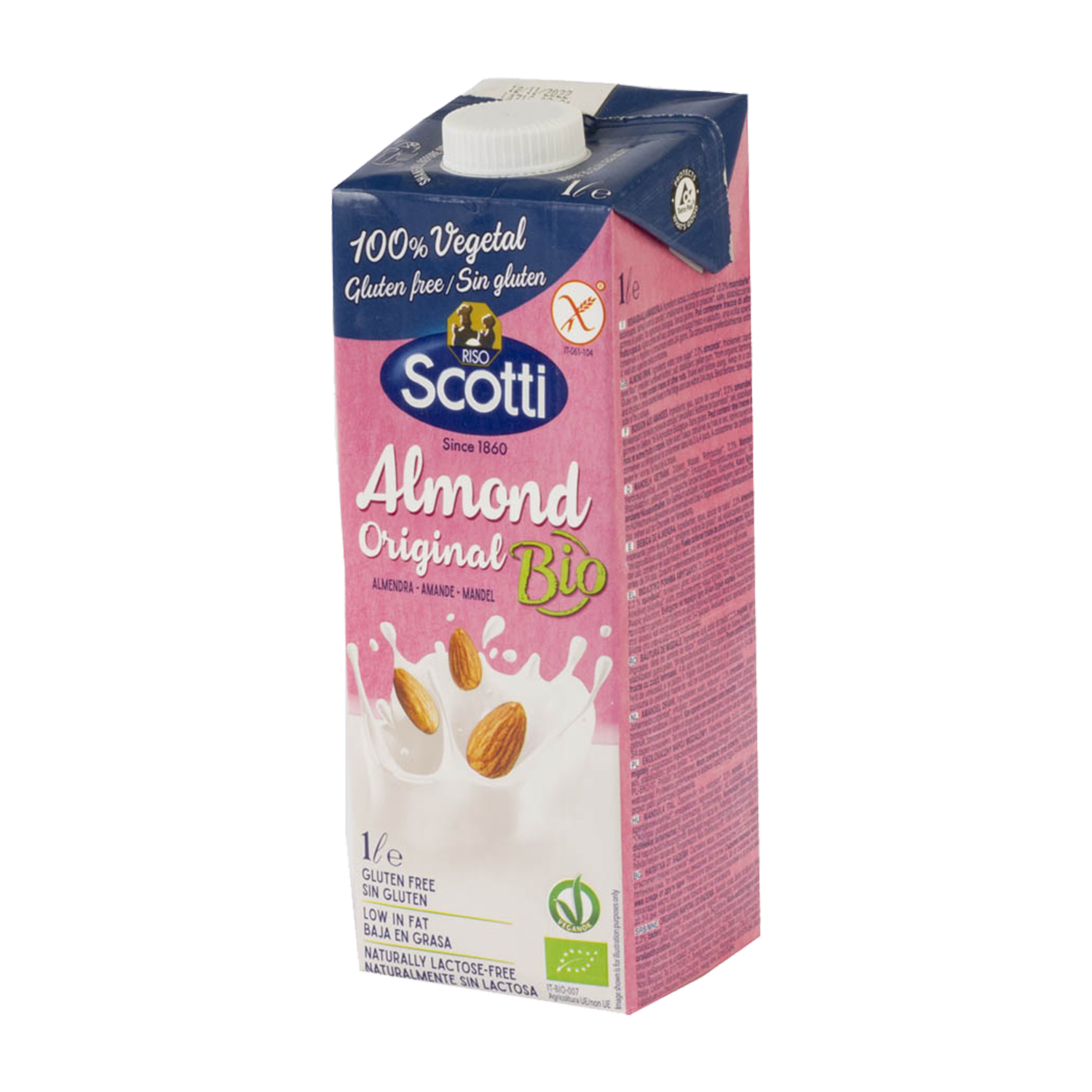 Bebida De Almendras Ecológica Y Orgánica RISO SCOTTI 1000 Ml