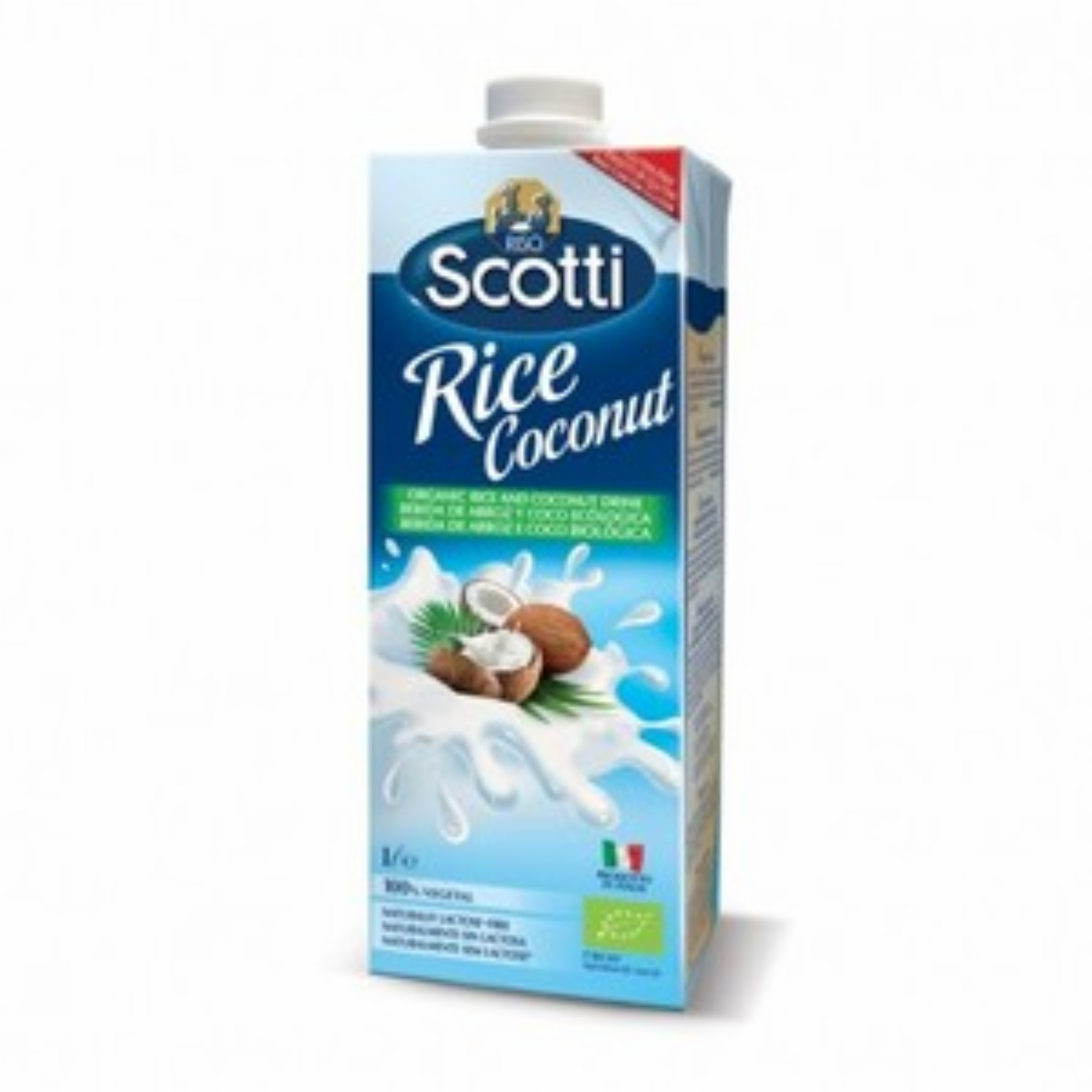Bebida De Arroz Y Coco Ecológica RISO SCOTTI 1000 Ml