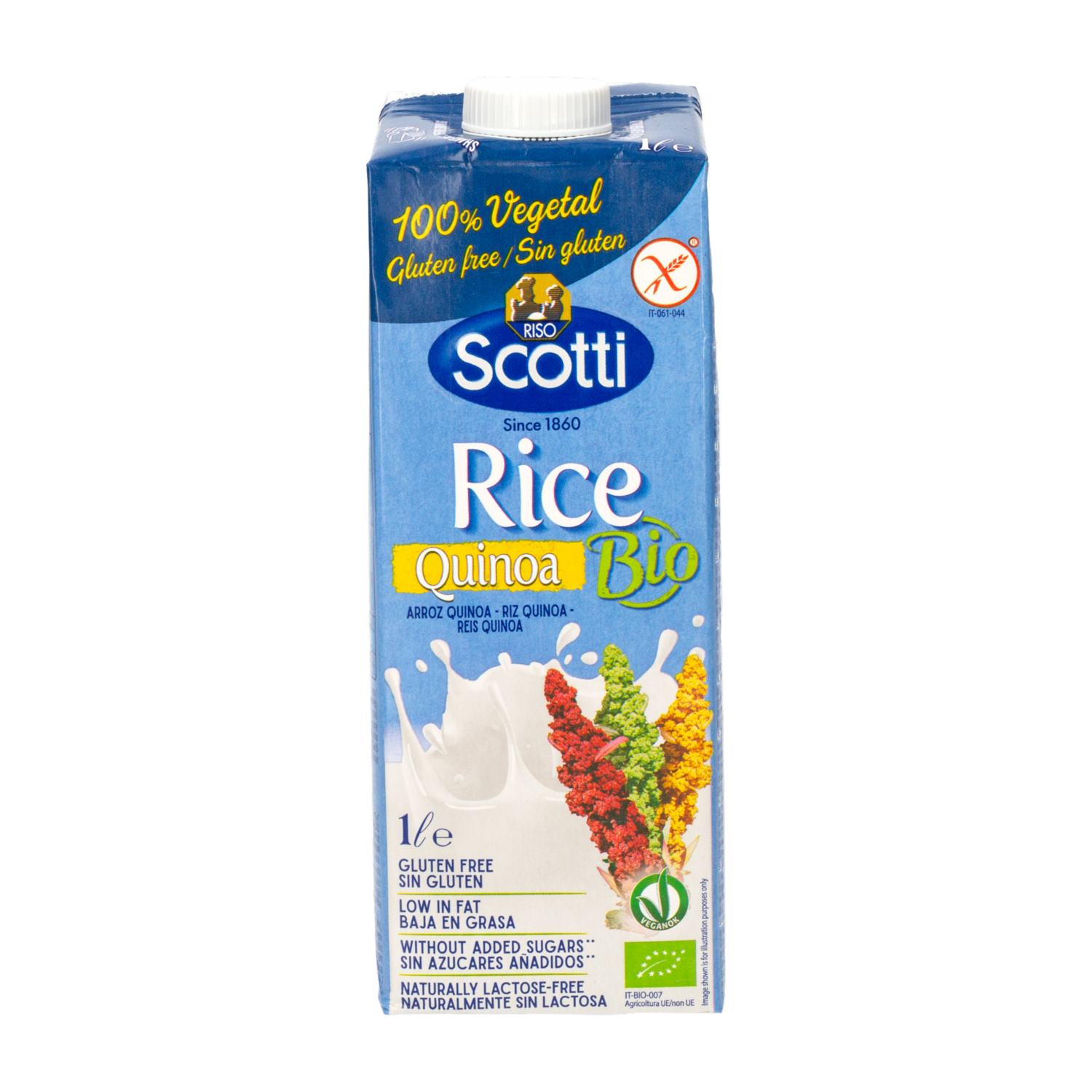 Bebida De Arroz Y Quinoa Ecológica RISO SCOTTI 1000 Ml