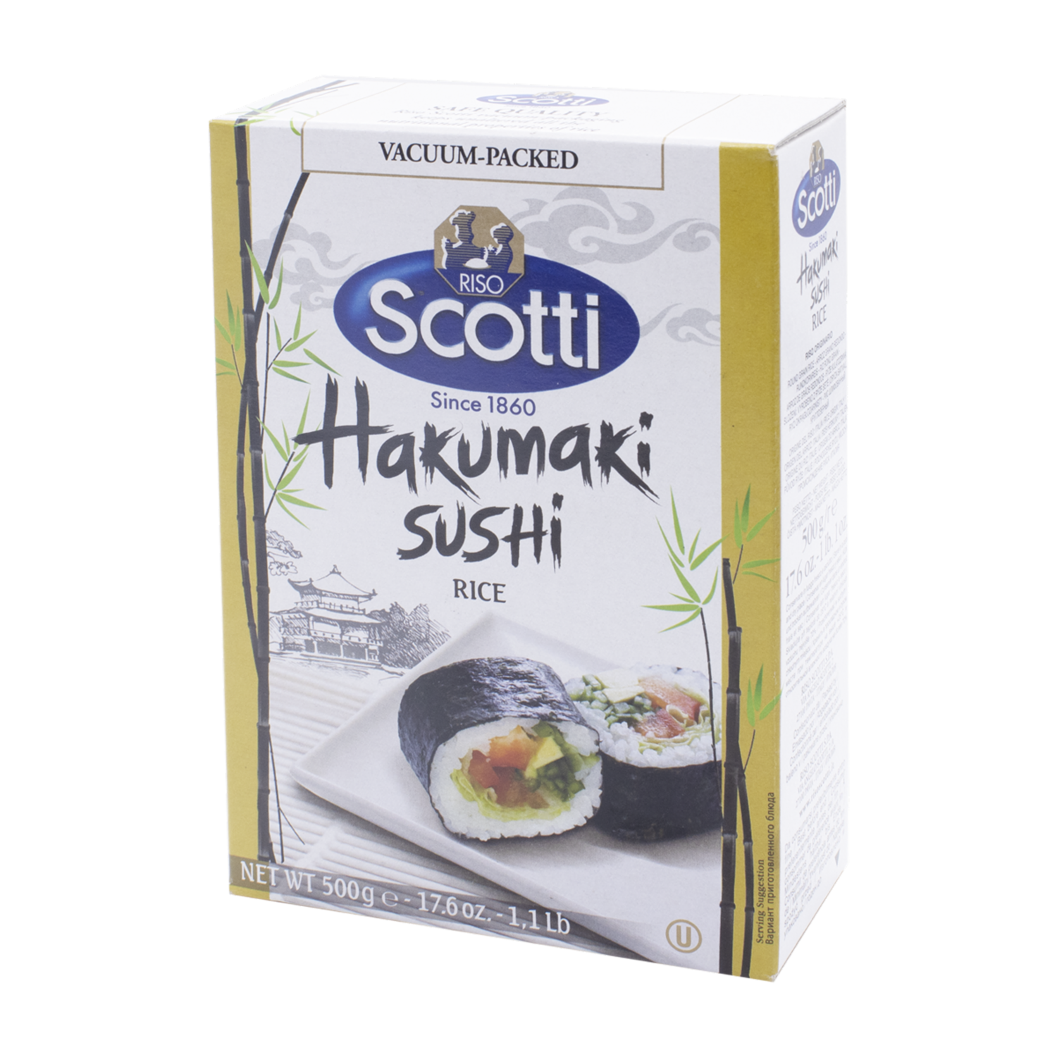 Arroz Hakumaki Sushi RISO SCOTTI 500 g