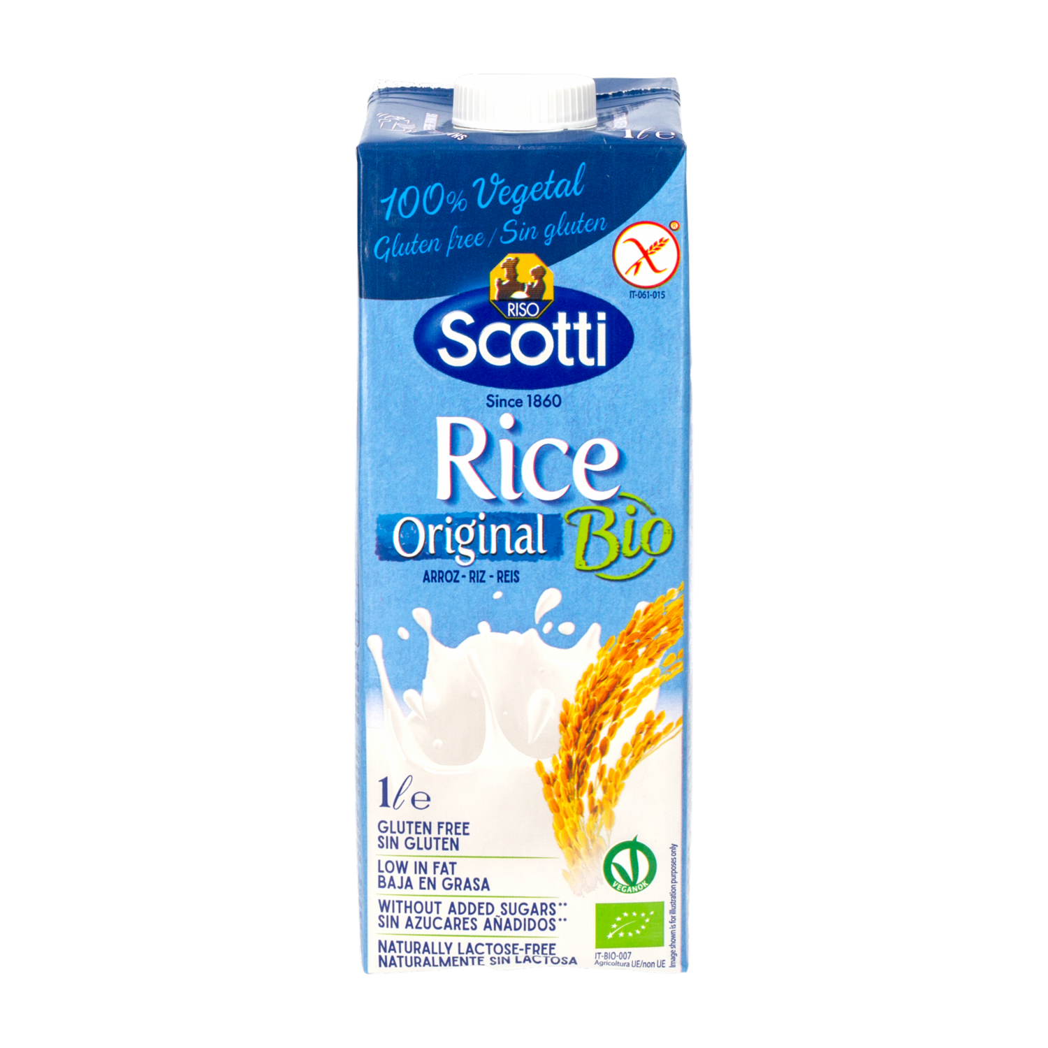 Bebida De Arroz Ecológica RISO SCOTTI 1000 ml