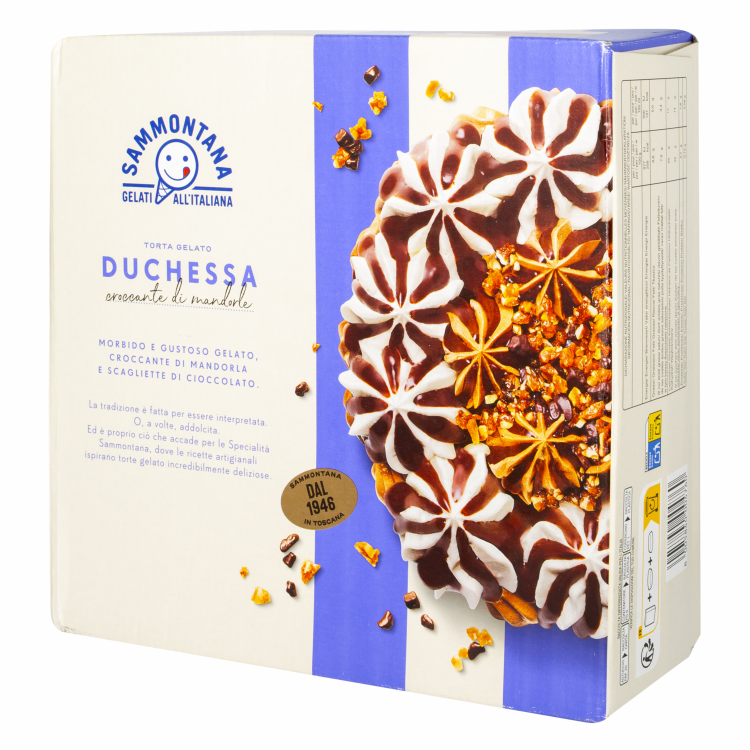 Torta Helada Duchessa Crocante De Almendra SAMMONTANA 750 G