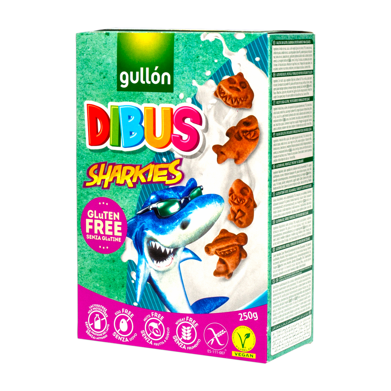 Galleta Dibus Sharkies GULLÓN 250 G