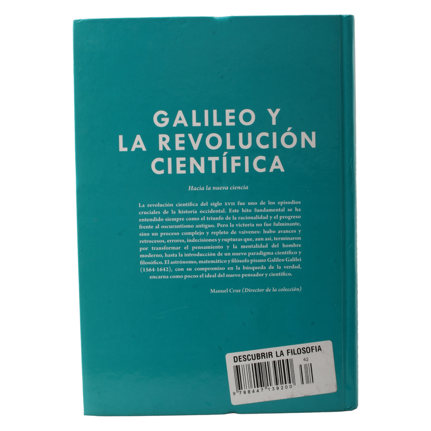 Libro Galileo Y La Revolucion Cientifica DESCUBRIR LA FILOSOFÍA 141 Páginas