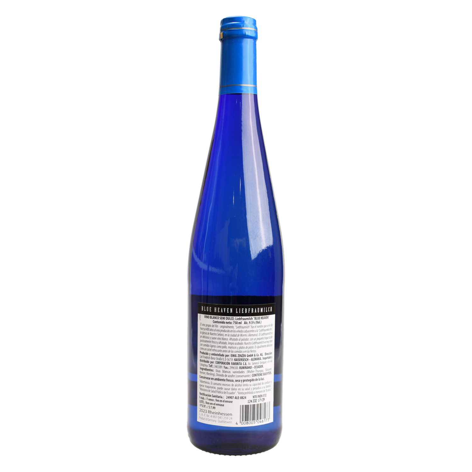 Vino Blanco Semidulce BLUE HEAVEN 750 Ml