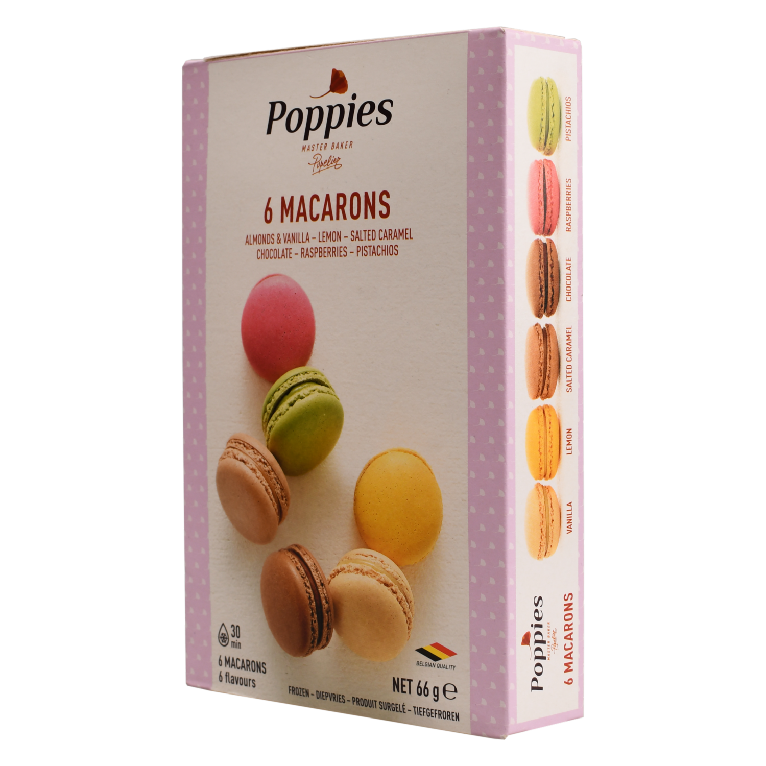 Macarrones Surtidos Congelados POPPIES X 6 Uds