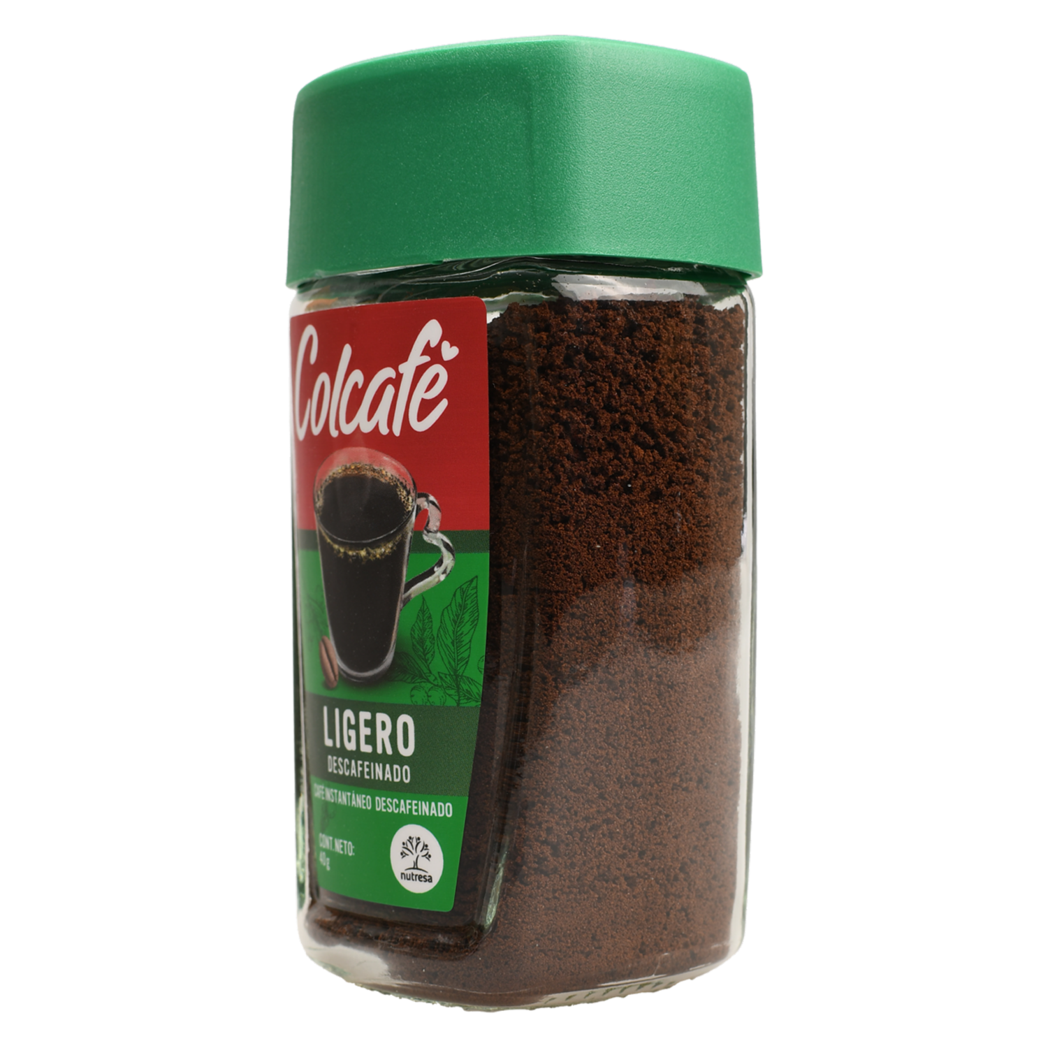 Café Instantáneo Descafeinado Ligero COLCAFÉ 40 G