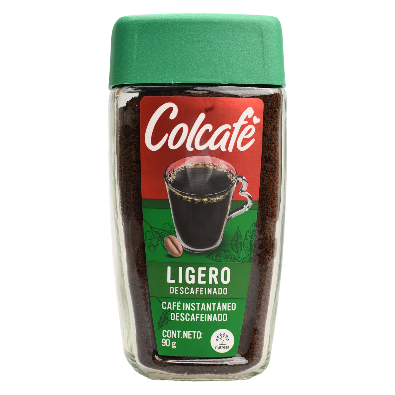 Café Instantáneo Descafeinado Ligero COLCAFÉ 90 G