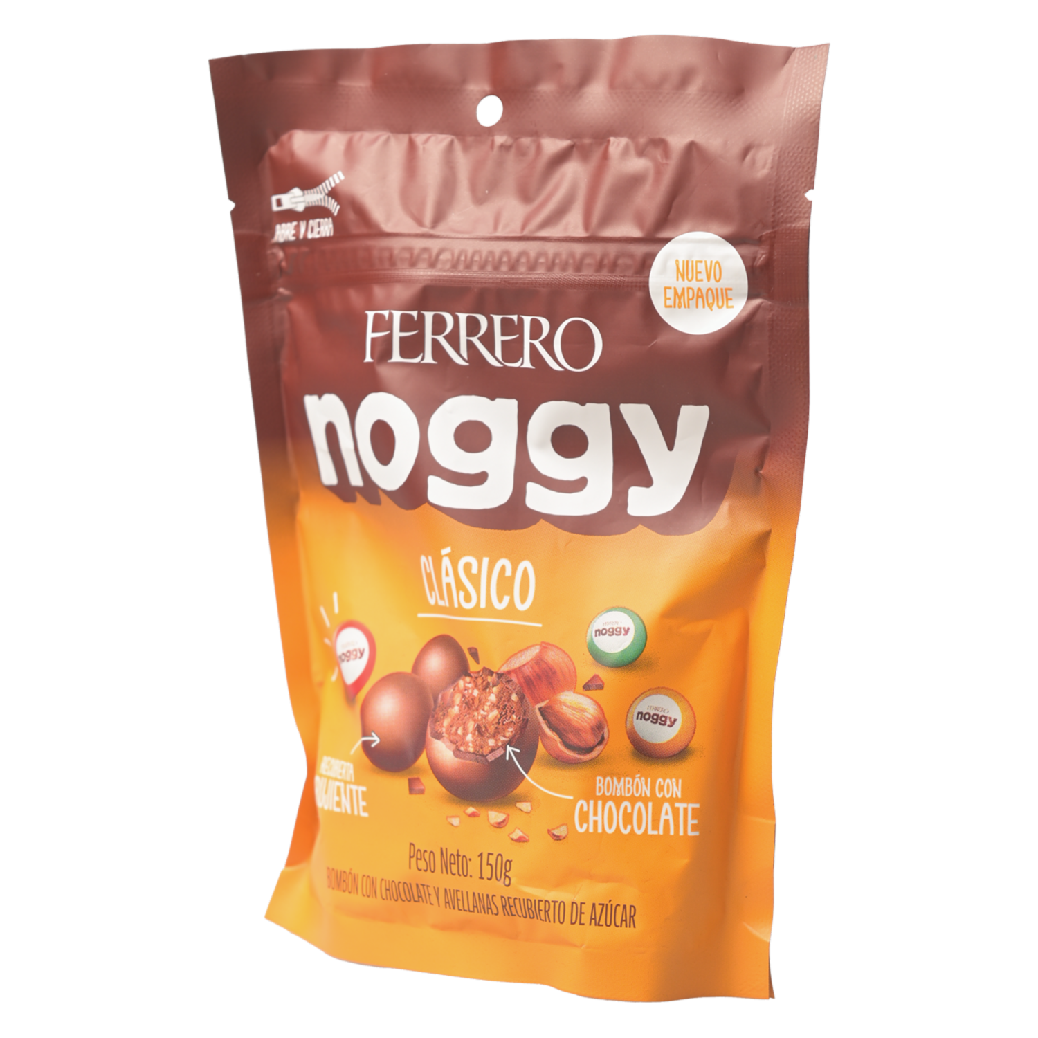 Bombón De Chocolate Y Avellanas NOGGY 150 G