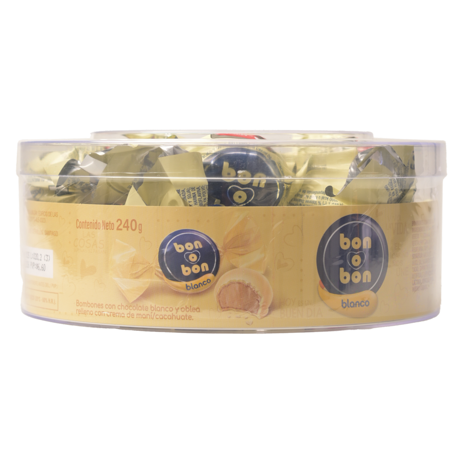 Bombones De Chocolate Blanco BON O BON 240 G