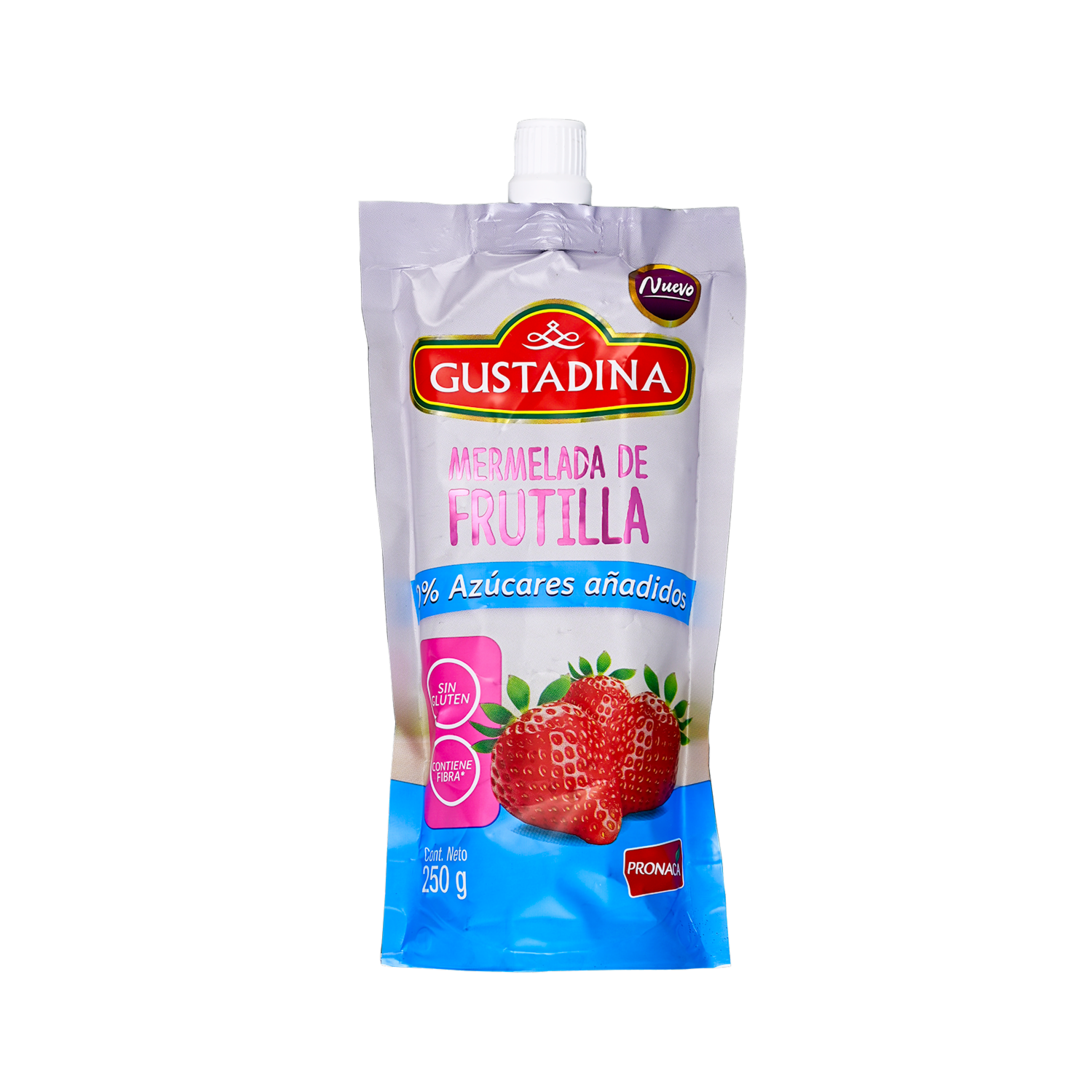 Mermelada De Frutilla Sin Azúcar GUSTADINA 250 G
