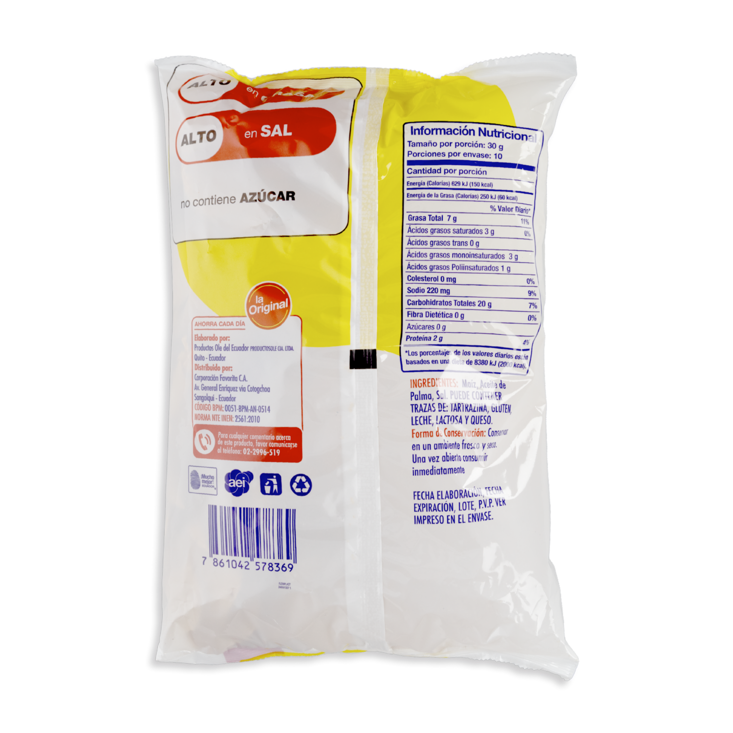 Redonditos De Maíz LA ORIGINAL 300 G