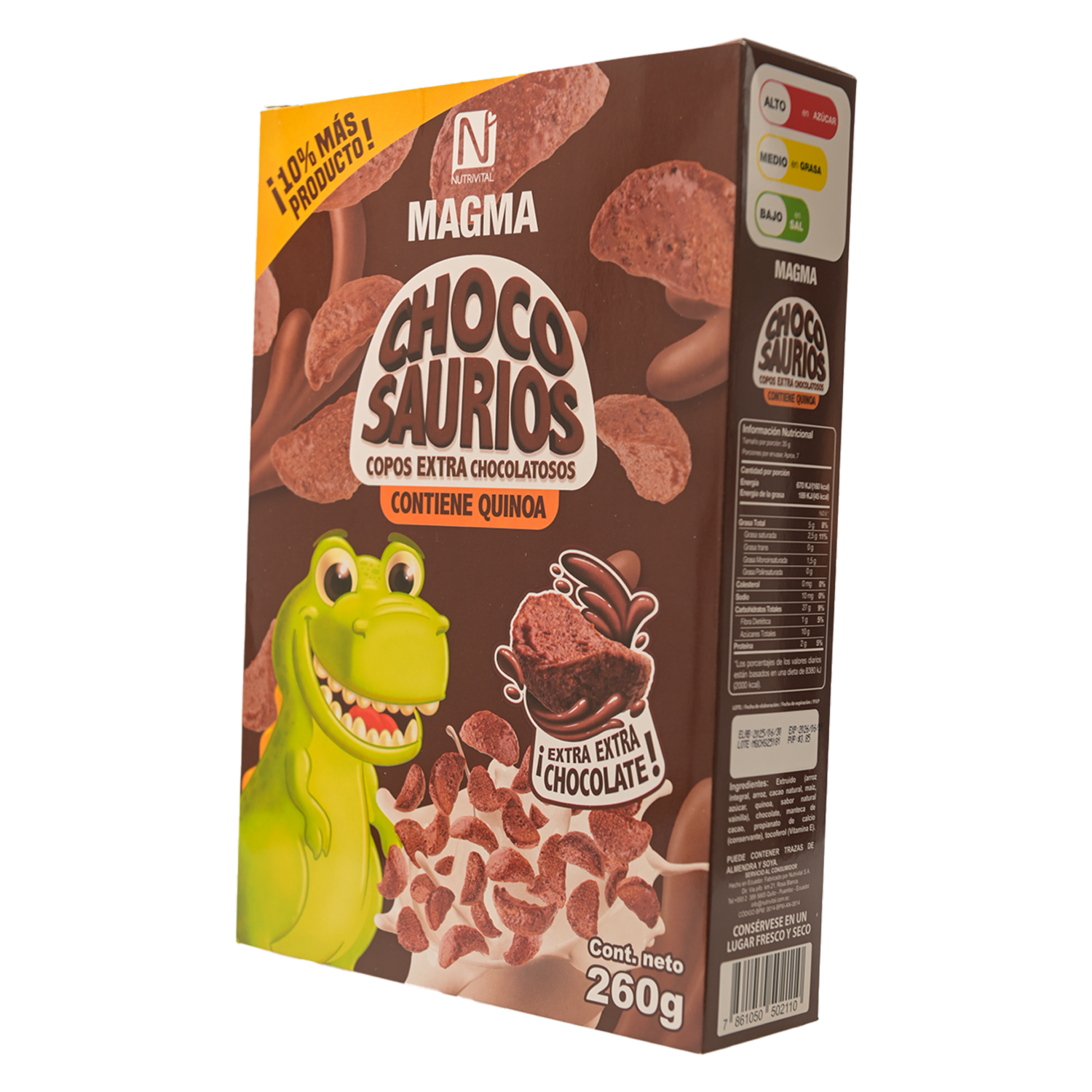 Cereal Copos Extra Extra Chocolate MAGMA 260 G