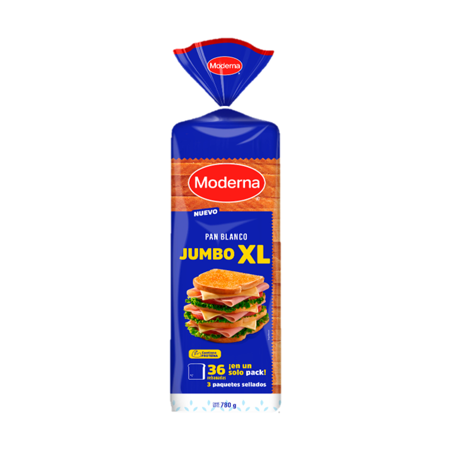 Pan Blanco Jumbo XL MODERNA 780 G