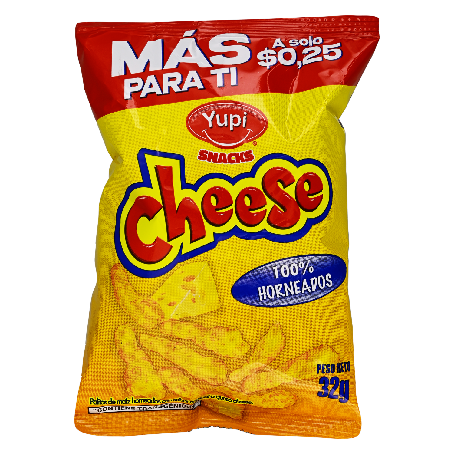 Bocaditos De Maíz Sabor A Queso YUPI 32 G