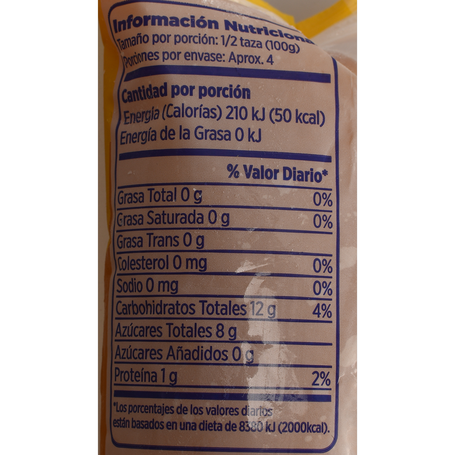 Pulpa Congelada De Maracuyá LA ORIGINAL 375 G