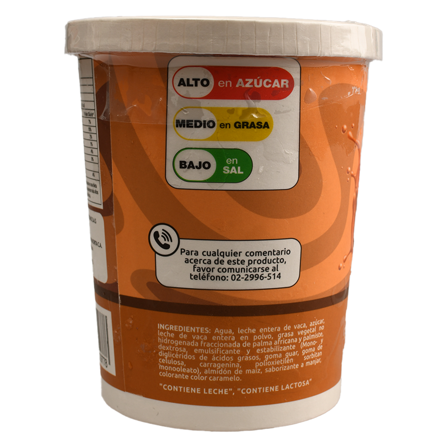 Helado De Dulce De Leche EL ARTESANAL 900 Ml