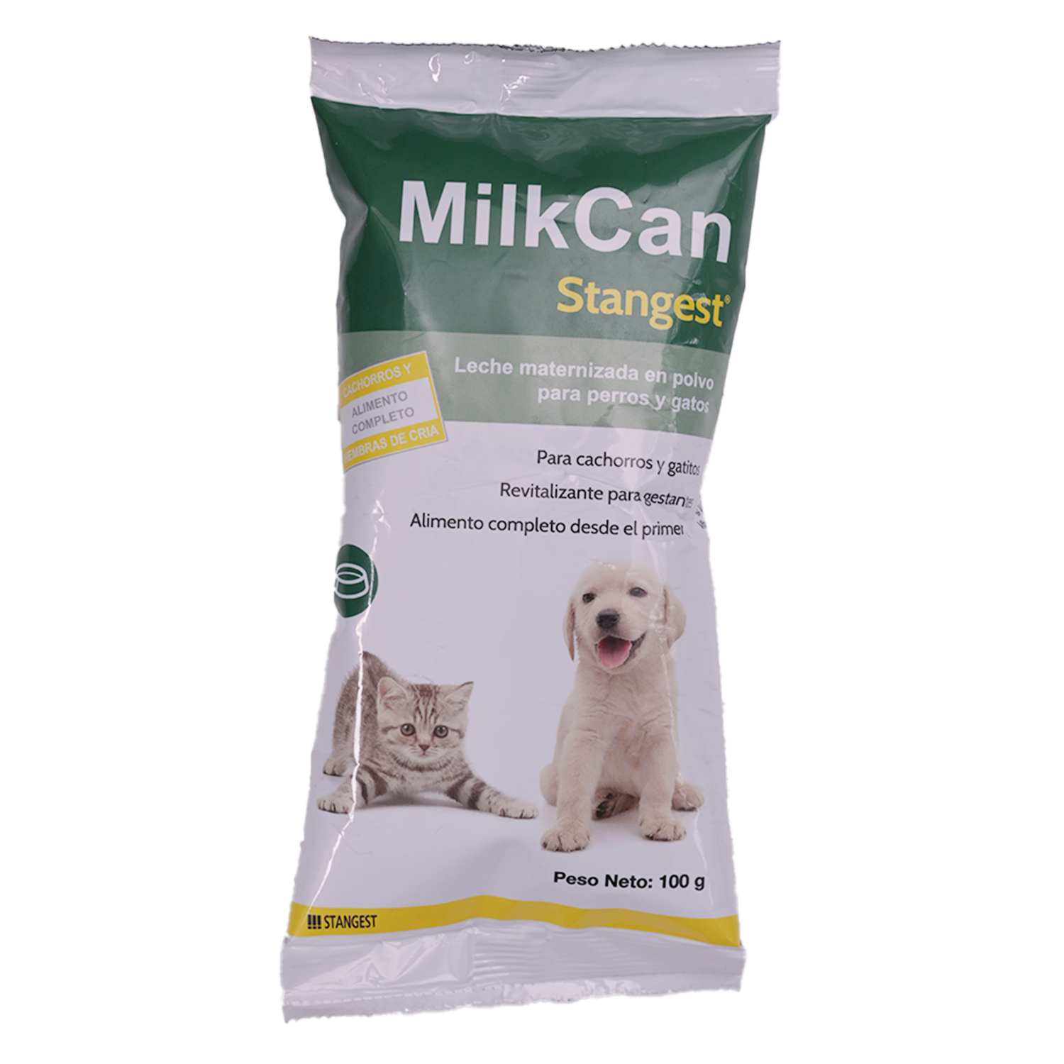 Leche Para Cachorros Maternizada Para Perros Y Gatos MILK CAN 100 G