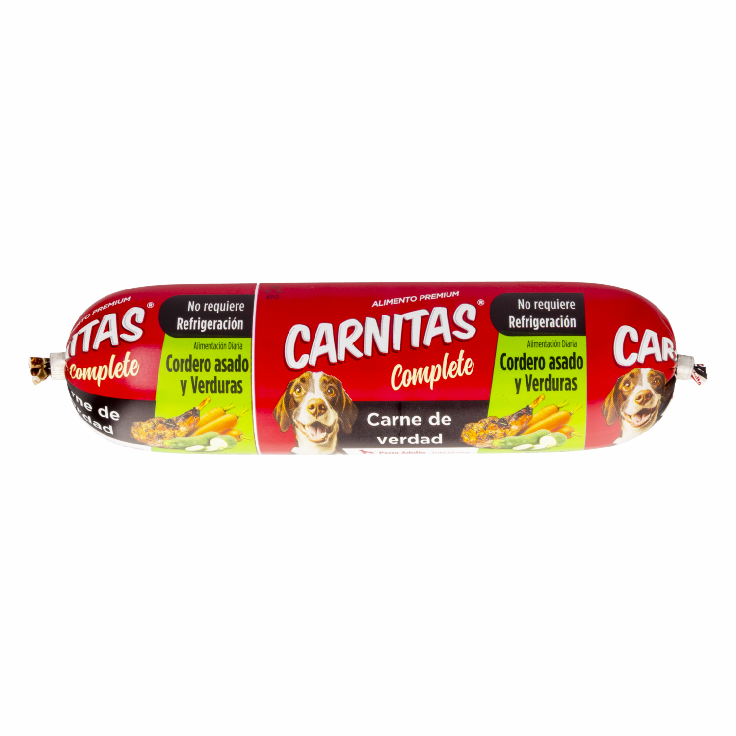 Alimento Húmedo Para Perros Premium Cordero Asado Y Verduras CARNITAS 300 G