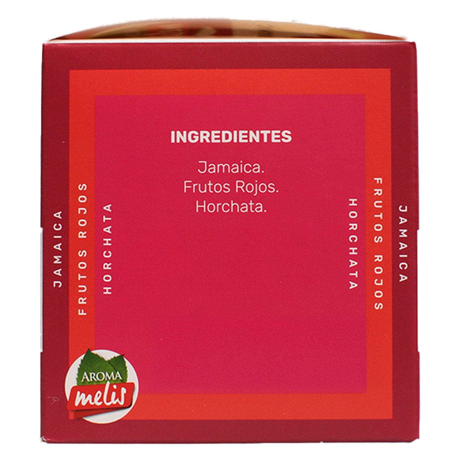 Té Aromático Mix Frutos Rojos  Horchata Y Jamaica AROMA MELIS 24 G