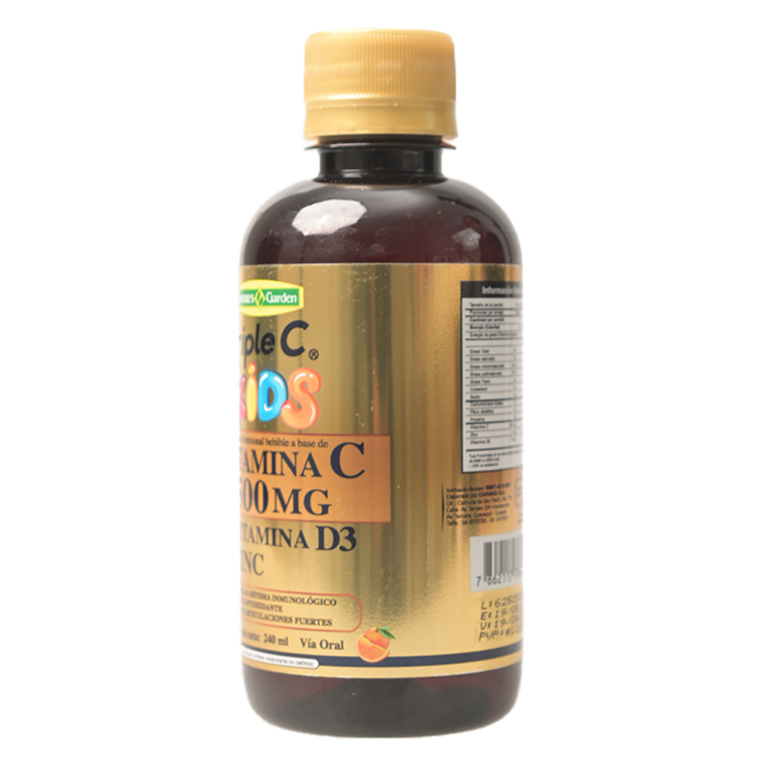 Vitamina C Triple Kids NATURE’S GARDEN 240 Ml