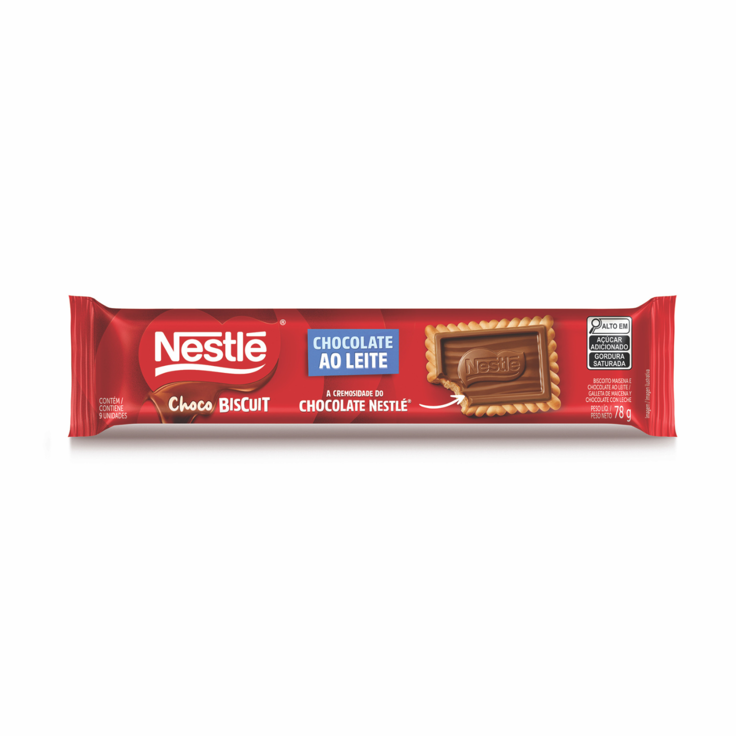 Choco Biscuit Chocolate Con Leche NESTLÉ 78 G