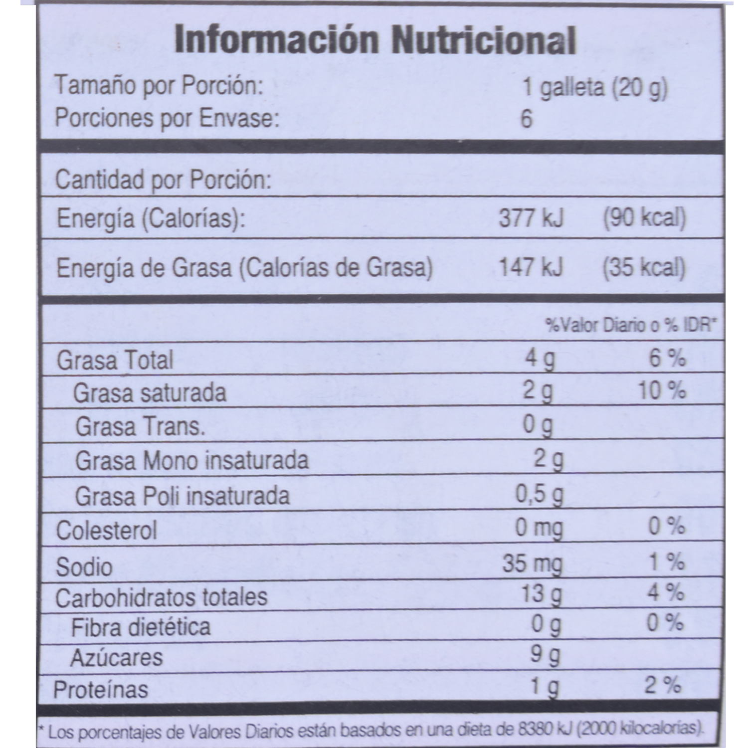 Galletas Dulces Con Avellanas NOCILLA 120 G