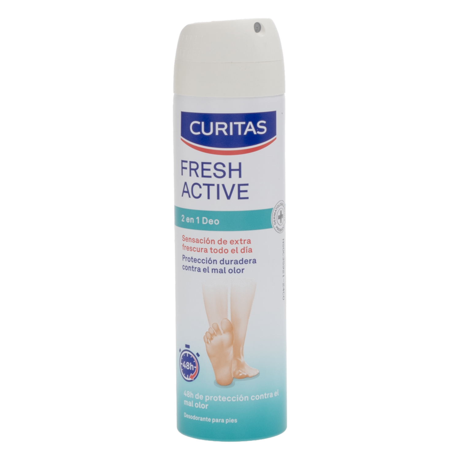 Desodorante Para Pies En Spray Deo Refresh CURITAS 150 Ml
