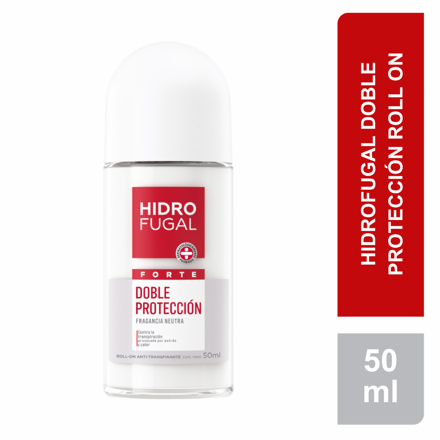 Desodorante En Roll On Doble Protección Forte HIDROFUGAL 50 Ml