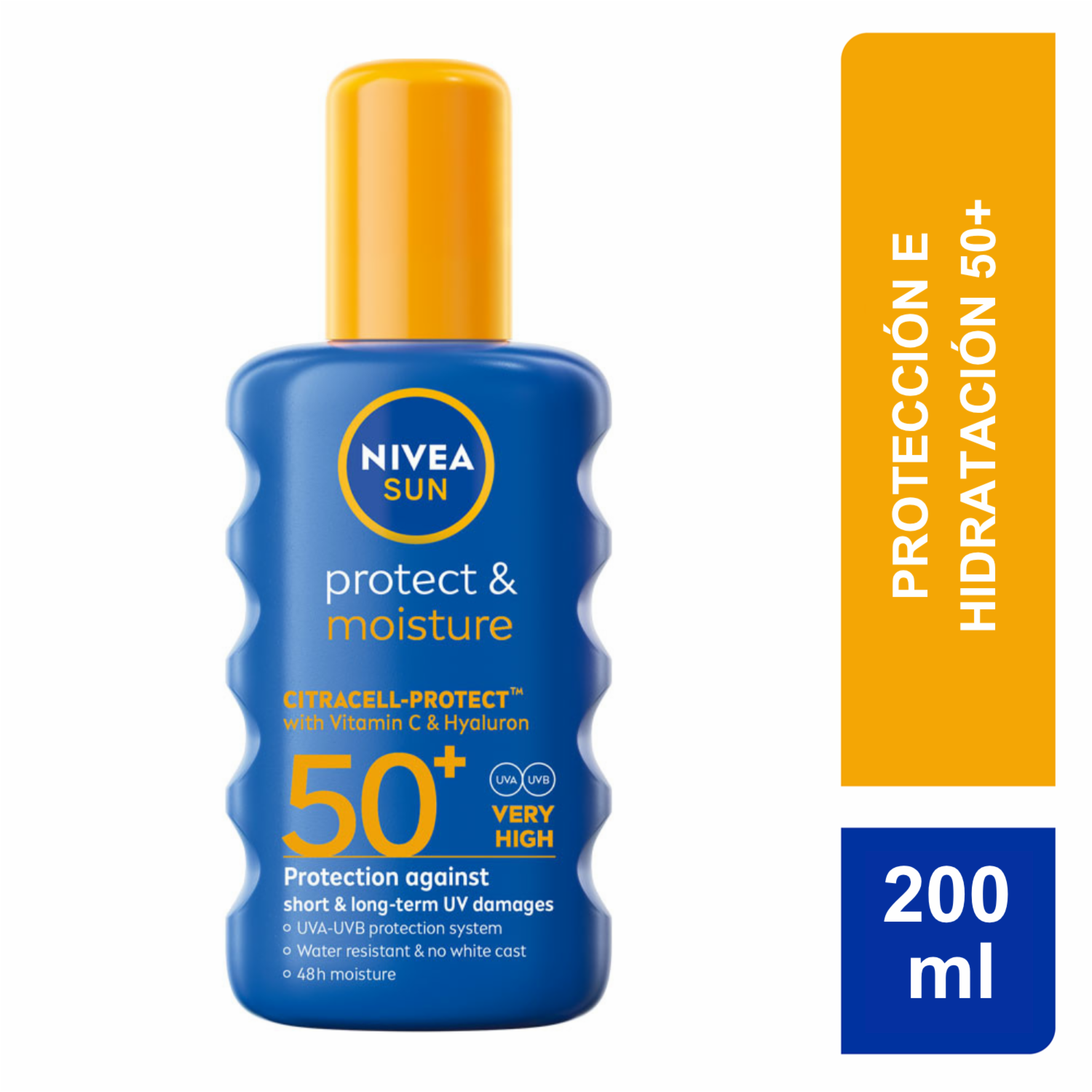 Protector Solar Corporal Protect & Moisture Adults Spf50+ NIVEA 200 Ml