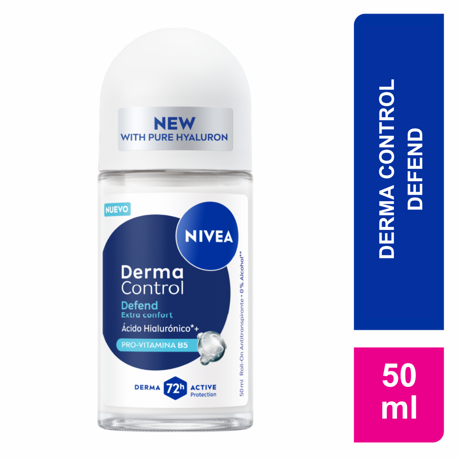 Desodorante En Roll On Derma Control Vitamin B5 NIVEA 50 Ml