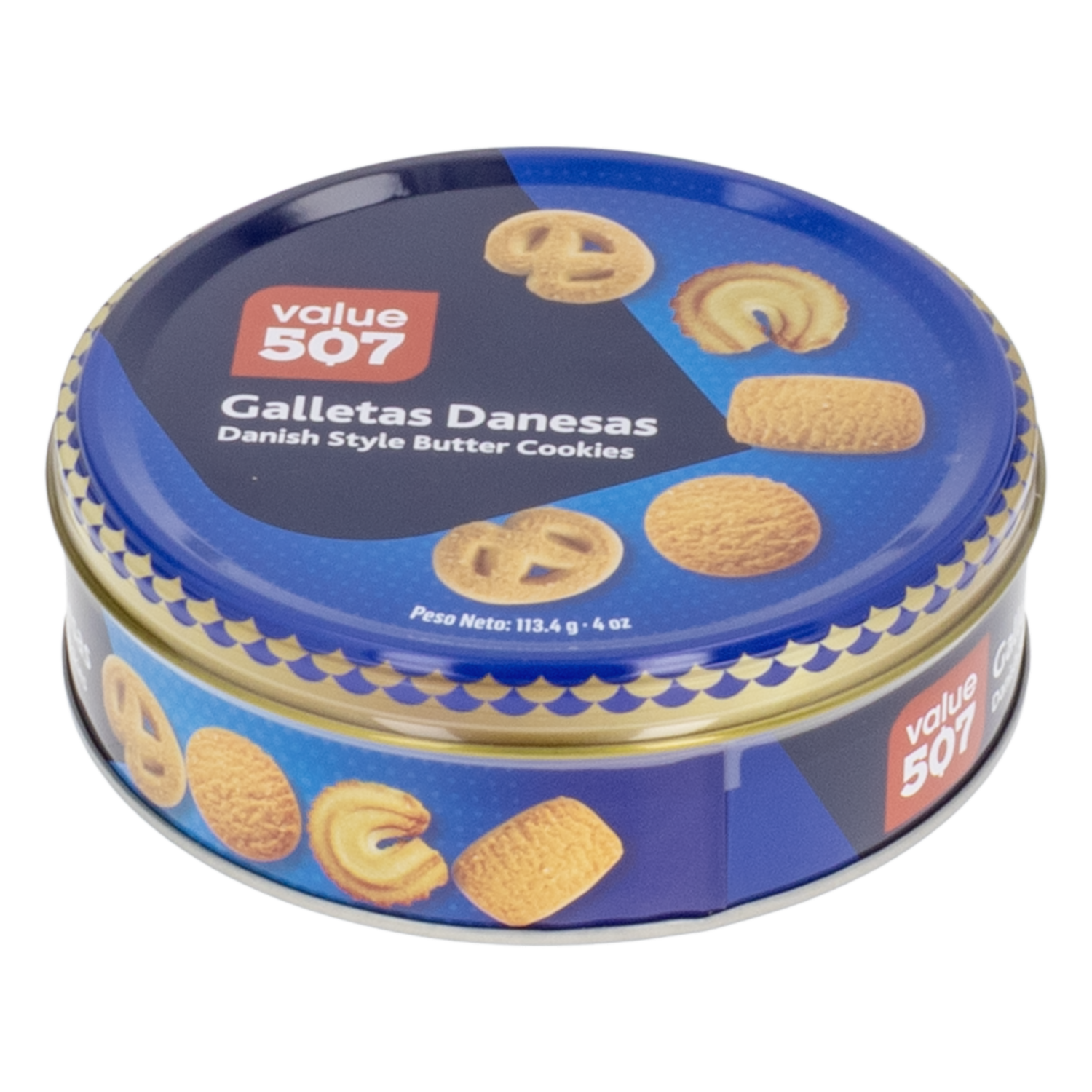 Galletas De Sal Danesas VALUE 507 113.40 G