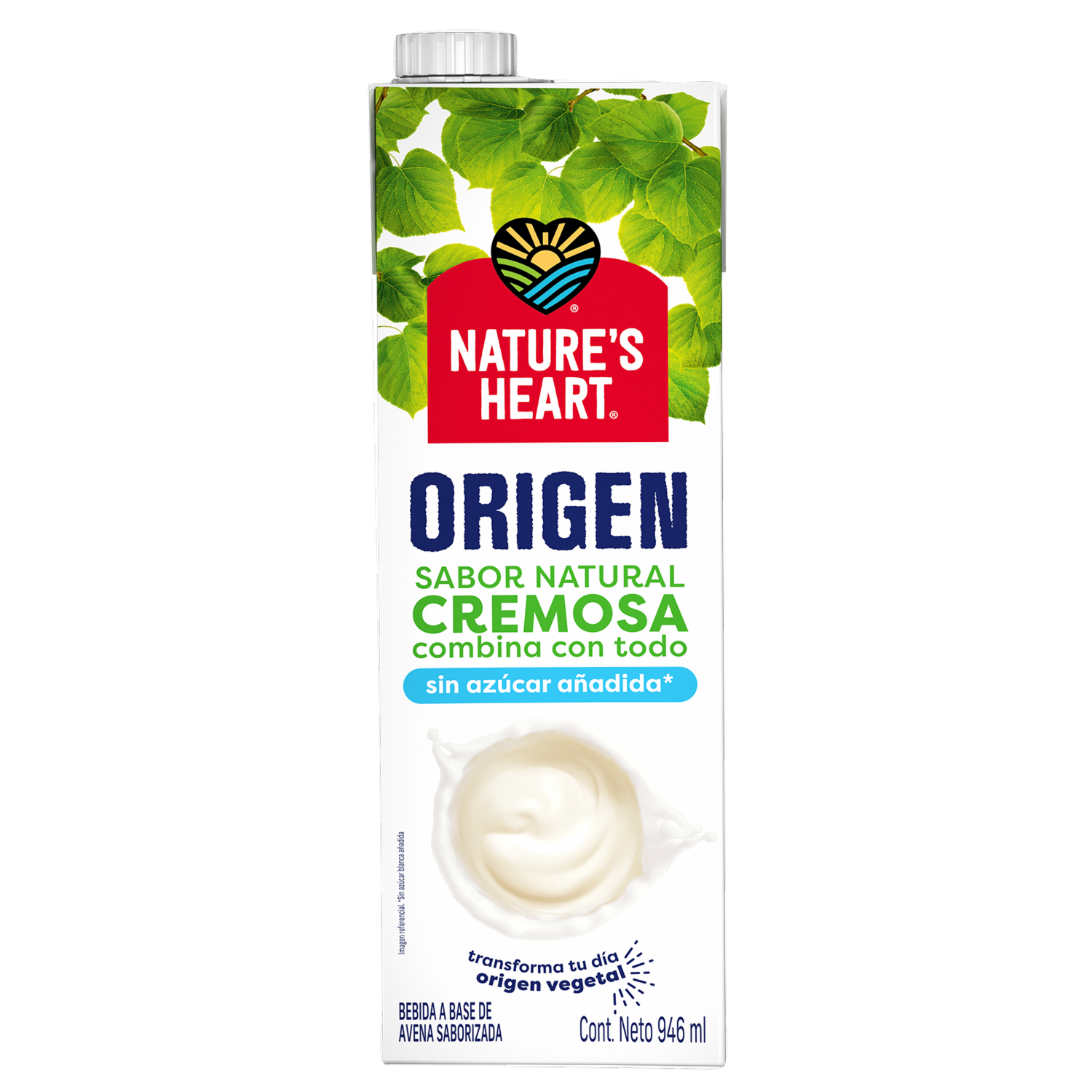 Bebida Vegetal Origen NATURE´S HEART 946 Ml