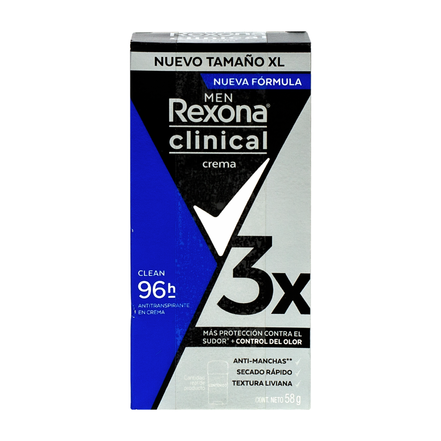 Desodorante En Crema Para Mujer Clínica Clásico REXONA 58 G