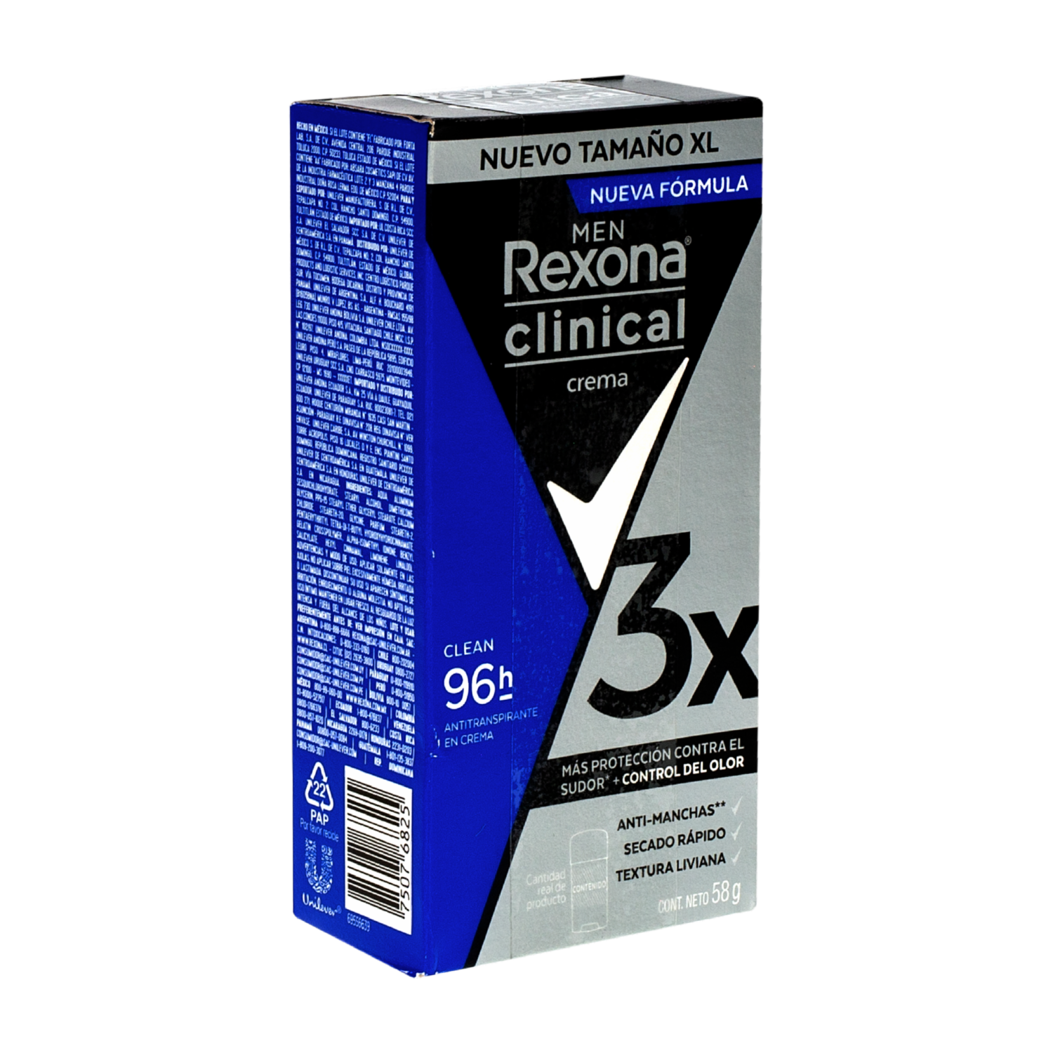Desodorante En Crema Para Mujer Clínica Clásico REXONA 58 G