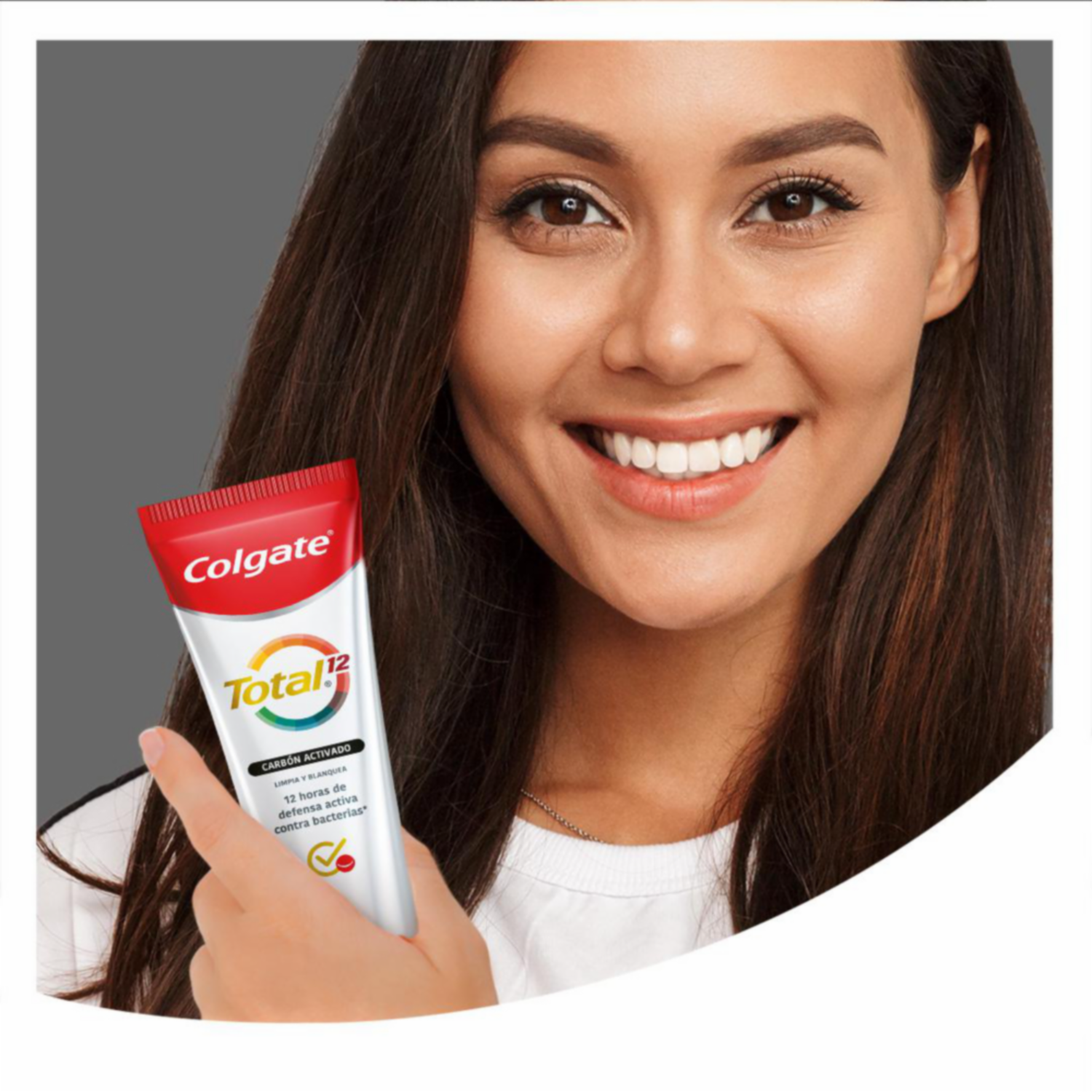 Pasta Dental Total 12 Carbón Activado Con Zinc COLGATE 3 X 75 Ml