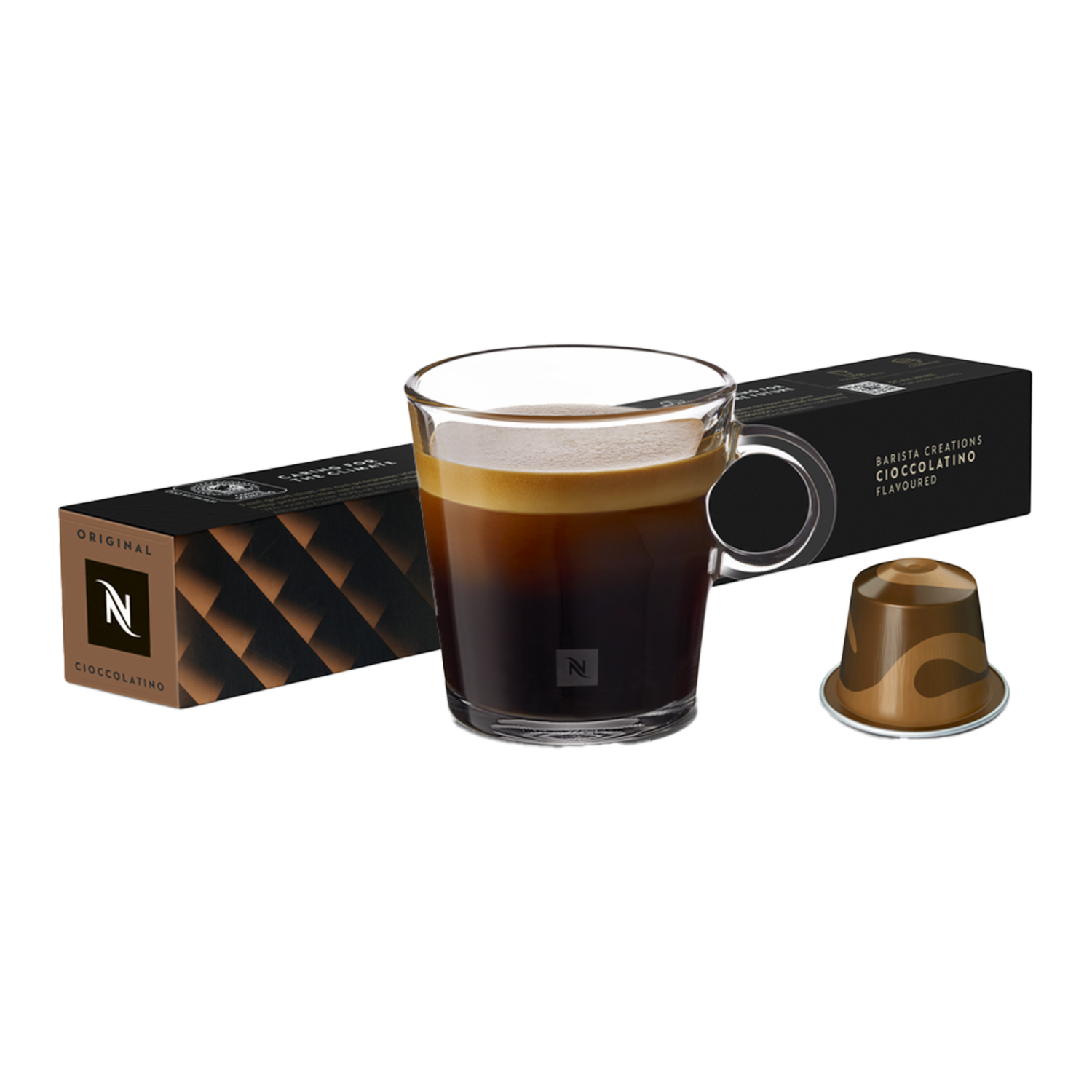 Cioccolatino Café Con Sabor A Chocolate NESPRESSO 1 Sleeve 10 Cápsulas