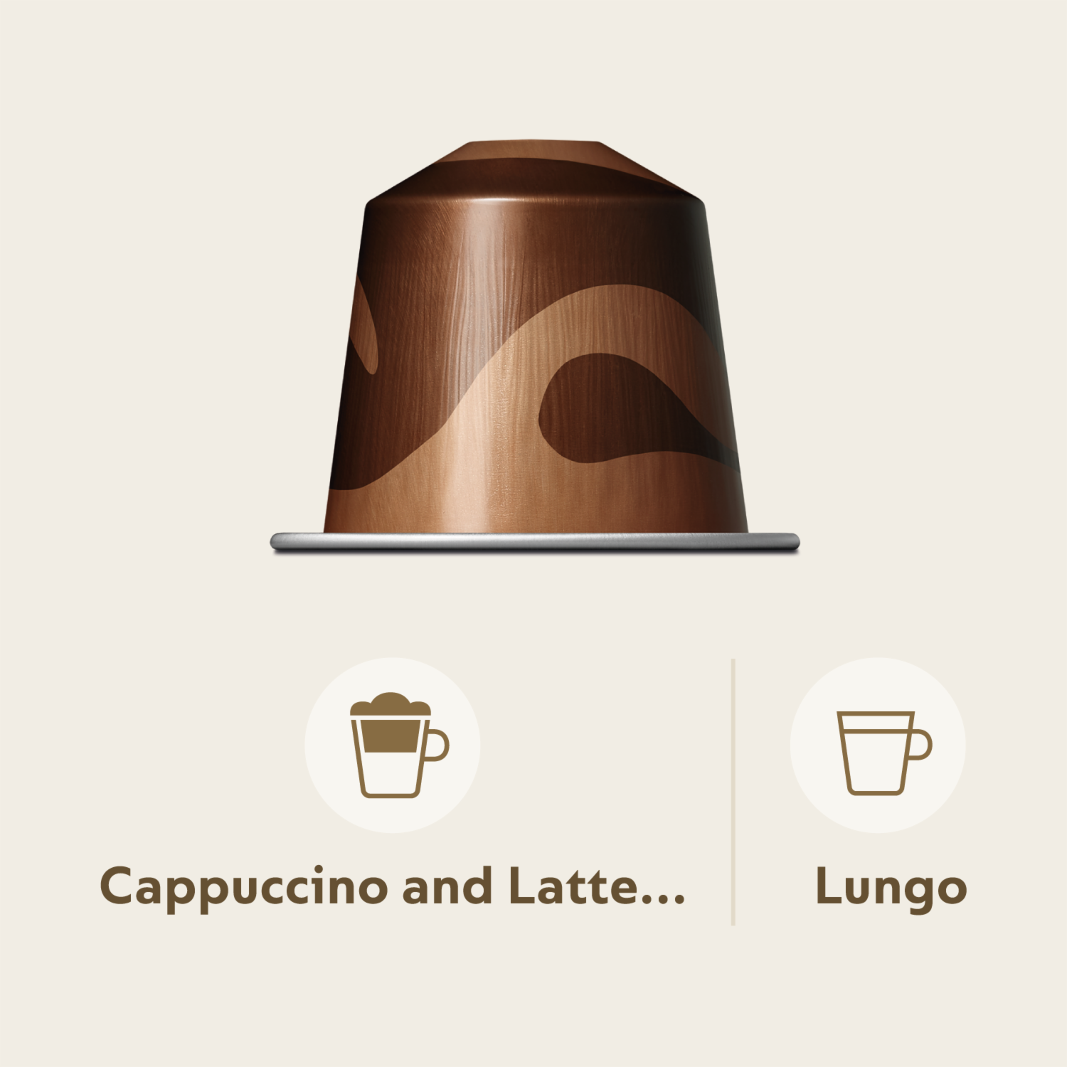 Cioccolatino Café Con Sabor A Chocolate NESPRESSO 1 Sleeve 10 Cápsulas