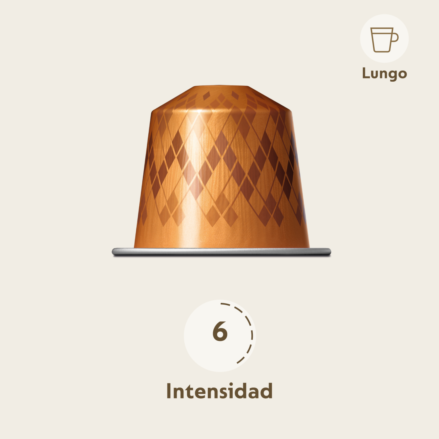 Vienna Lungo Café Suave Y Equilibrado NESPRESSO 1 Sleeve 10 Cápsulas