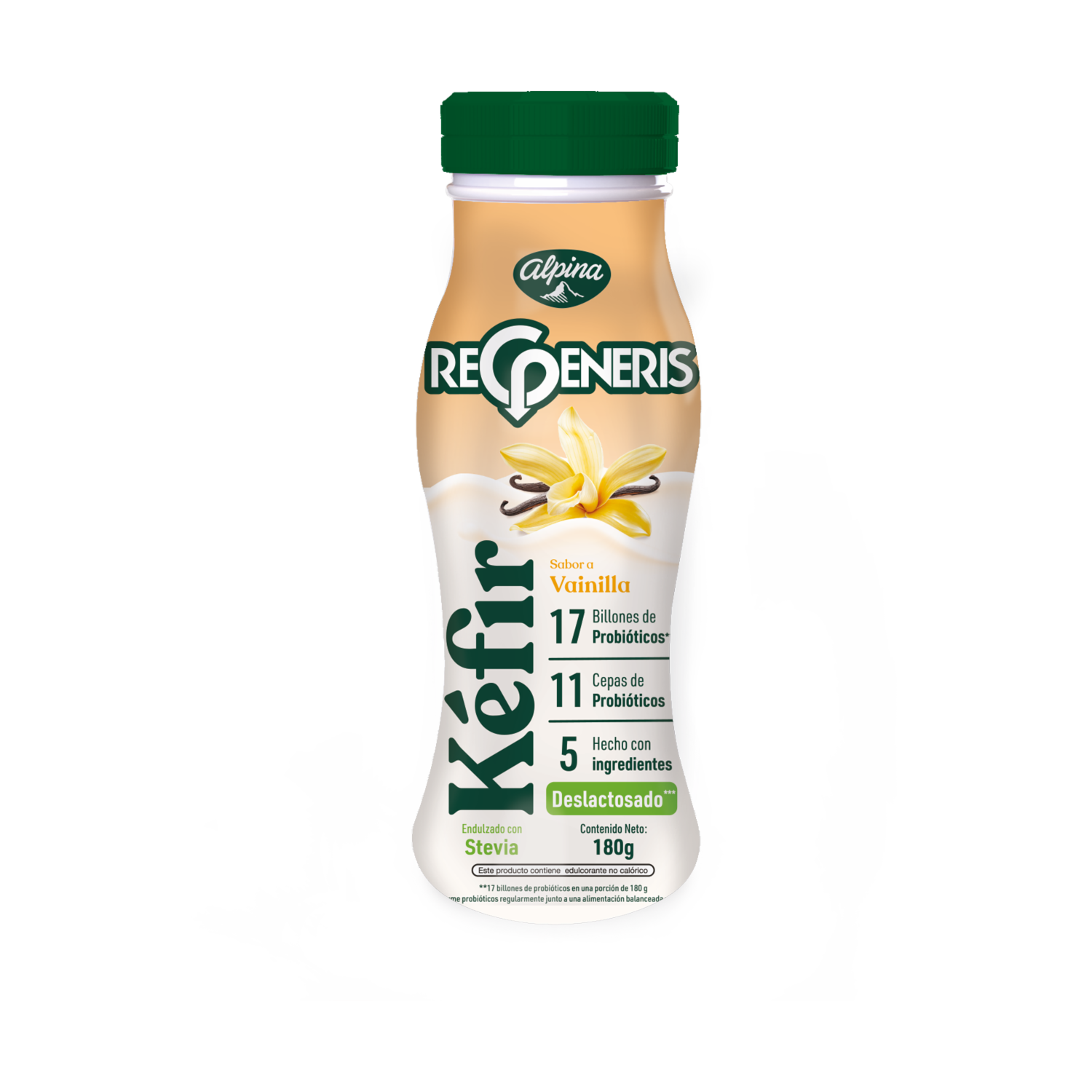 Kéfir Sabor Vainilla REGENERIS 180 G