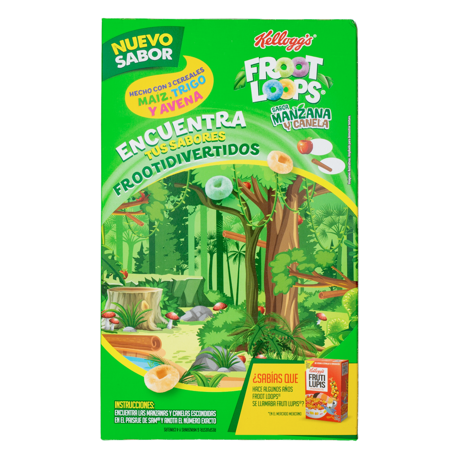 Cereal De Maíz Sabor A Manzana Y Canela FROOT LOOPS 135 G